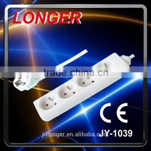 Hot Sale High Quality French 4 Way Extension Socket Power Strip CE 16A 220V thumbnail-1