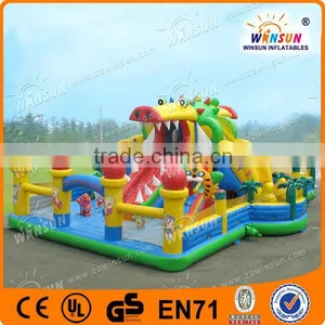 Hot Sale Dinosaur Giant Inflatable Slide For Adult thumbnail-1
