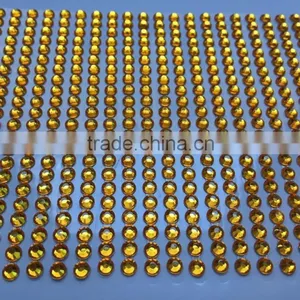 Glitter Self Adhesive Crystal Rhinestone Sticker Sheets thumbnail-5