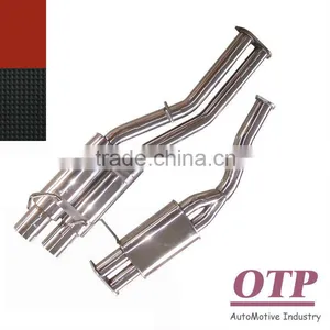 Exhaust Cat Back for Nissan 240sx S13 Dual 89-94 thumbnail-1
