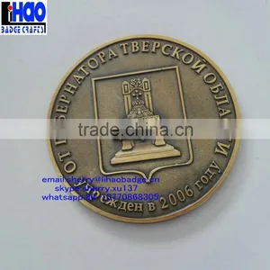 Custom 3D Antique Plating Coin Souvenir Coin,Metal Commemorative Coins,antique Souvenir Coin thumbnail-1