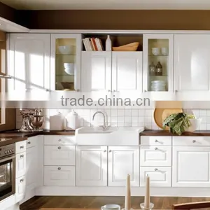 Hotel Kitchen Equipment, White MDF Pvd Ktichen Cabinet thumbnail-4