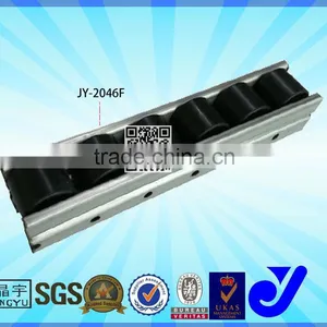 JY-2046F|Chain Plate Roller Track for Production Line |Anti Static Slide Rail for Industry thumbnail-1