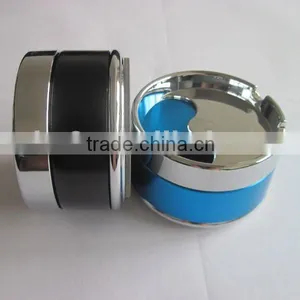 Round Portable Metal Ashtray thumbnail-1
