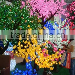 Led Tree for Garden Decorative Coconut Trunk Artificial Tree Light thumbnail-2