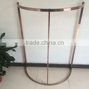 Rose Gold Steel Clothing Display Rack/good Quanlity Steel Display thumbnail-1