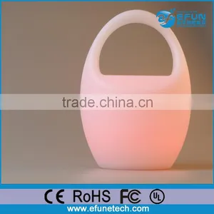 Plastic Color Changing Battery Rechargeable Led Color Changing Mood Lights With Bluetooth Speaker thumbnail-3