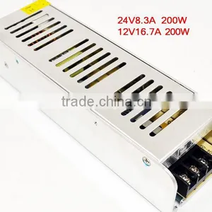 12v 16.5a Strip Power Supply 12v LED Switch Supply 200w Led Driver thumbnail-2