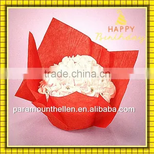Colorful Tulip Cake Cup Cupcake Baking Wrapper for Thanksgiving thumbnail-4