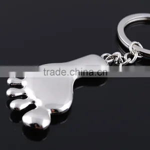 Hot Selling Hand Shape Metal Key Chains/Feet Shape Key Chains thumbnail-2