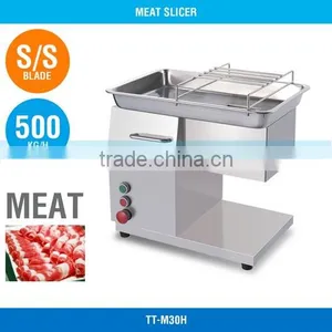 Meat Cutting Machine - 500 Kgs / Hour, 1.1 Kw, S/S Blade, TT-M30H thumbnail-1