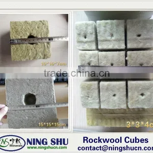 1 Inch 60kg/m3 Rockwool for Hydroponics Grow Plant thumbnail-1