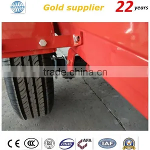 Single Axle Aluminum Cargo Trailer With CE thumbnail-4