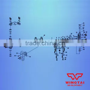 3/4'' Double Pneumatic PTFE Membrane Ink Pump 20# thumbnail-5