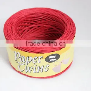 Colorful Paper Twist Twinefor Packing,decorating,gardening,party,paper Twine Necklace Display thumbnail-1