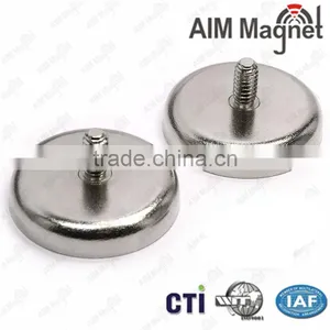 50 Pounds Pot Magnet With Threaded Stem thumbnail-1