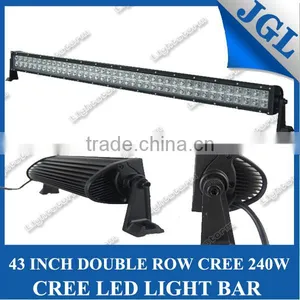 2014 Best Selling 240w 12v Cree Led Trtactor Work Light Bar,cree 3w*80pcs off Road Light Bar for SUV ATV Boat,warranty 1 Year thumbnail-1