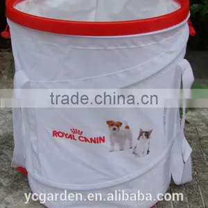 Lovely Pop up Dog Food Bin Dog Food Container PVC REACH Good Sealing Dog Food Bin thumbnail-3
