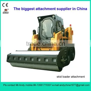 Skid Loader Attachment Vibratory Roller thumbnail-1