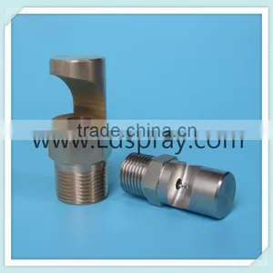 1/8"-1" K Wide Angle NPT or BSPT Brass Water Curtain Flood Flat Jet Nozzle thumbnail-4