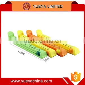 4 Pcs Food Storage Plastic Bag Seal Sealing Clip Clamp Sealer With Date Kitchen Cooking Tool thumbnail-4