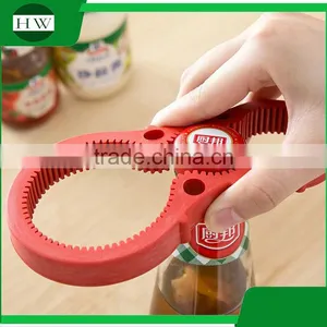 Kitchen Accessories Multifunction 4 In1 Gourd Shape Plastic Tin Can Beer Bottle Opener thumbnail-1
