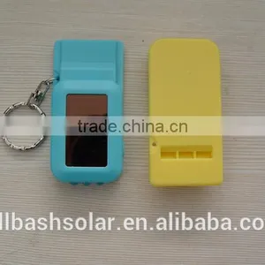 Solar Power Flashing USB Keychain Mini Usb Charger thumbnail-1
