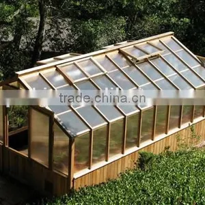 Popular Home Design Gardening Aluminium Polycarbonate Low Cost Greenhouse thumbnail-4