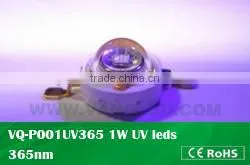 2017 New Encapsulation UV Leds High Power 1w 3w 365nm for UV Cunterfeit Detectors thumbnail-1
