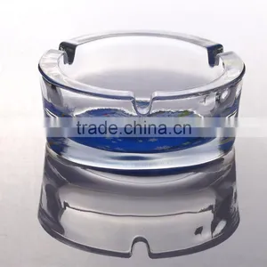 Cheap Funny Glass Ashtray Clear Glass Round Ashtray thumbnail-2
