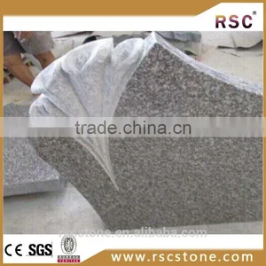 Chinese G664 Pink Granite Tombstone Factory thumbnail-1