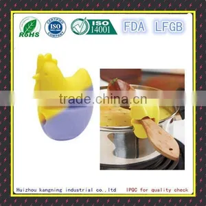 High Quality Heat Resistant Silicone Utensil Pot Pan Clip Holder thumbnail-6