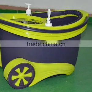 360 Easy Wring Microfiber Spin Mop and Engery Savng Bucket System thumbnail-1