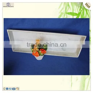 Fruit Flower Decorating Solid Antique Slim Thin Paulownia Tray thumbnail-6