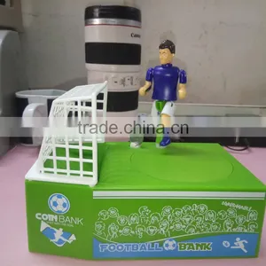 Creative Automatic Football Pitch Shape Saving Pot, Stealing Coin Bank/Plastic Best Gift for Children's Day thumbnail-1