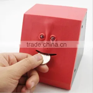 Creative Human Face Shape Saving Pot, Stealing Saving Money Box/Plastic Coin Bank thumbnail-2