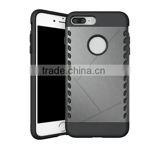 Combo Phone Case TPU + PC Phone Hull Protective Back Cover for IPhone7 7plus thumbnail-6