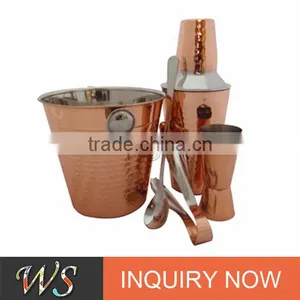 2016 New Copper Cocktail Shaker Bar Tool Set thumbnail-3