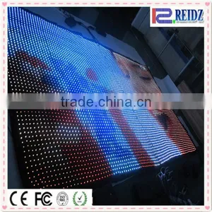New Inventions PC Control DMX Wholesale Led Lighted Fabric Curtains for Bar/club/ Stage Decoration thumbnail-2