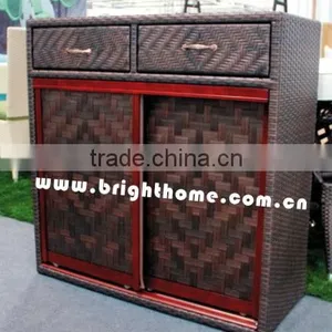 Large Custom Made Sliding Door Shoe Cabinet thumbnail-1