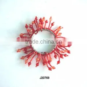 Glass Bead Weaving Napkin Ring Available in Other Colours Also thumbnail-1