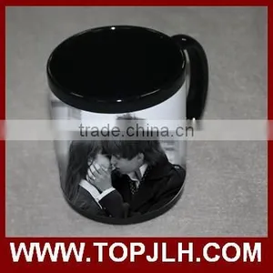 Grade A Porcelain Coffee Mug Heat Transfer Logo Printed Tea Cups thumbnail-5