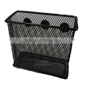 Large Metal Mesh Magnetic Office Wall Magazine Rack, Wall Mounted File Holder thumbnail-2