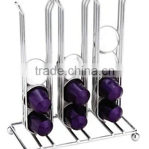 Metal Wire Nespresso Coffee Pod Storage /coffee Capsule Holder/coffee Mug Holder thumbnail-2