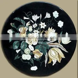 Pietra Dura Marble Table Top thumbnail-1