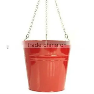 Metal Hanging Flower Pot thumbnail-1