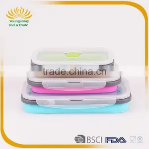 Silicone Collapsible Lunch Box for Kids thumbnail-2