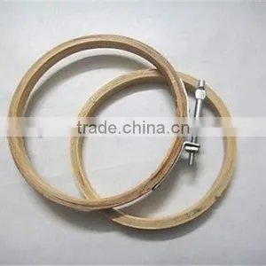 Hot Sell Wooden 4 Inch Wooden Embroidery/Stitching Hoop Made in China thumbnail-1