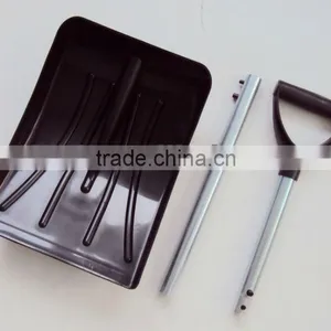 3 Pcs Plastic Detachable Snow Shovel Auto Cleaning Folding Snow Shovel (RSCW-115B) thumbnail-1