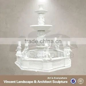 2015 High Quality Garden Decor Large Fountain Stone for Sale thumbnail-1